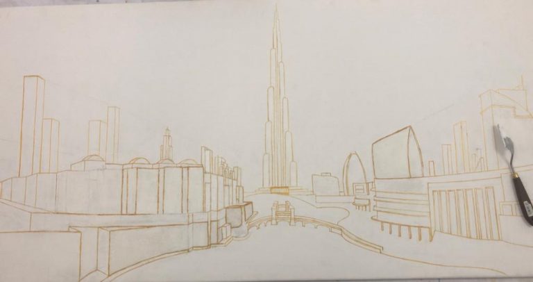 Intermediate Creative Perspective Drawing & Painting