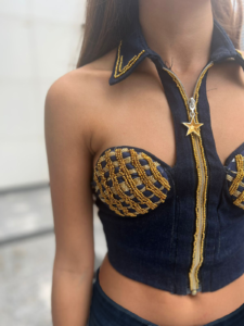 The details of he amazing design of Layla – DCI Fashion Design Dubai