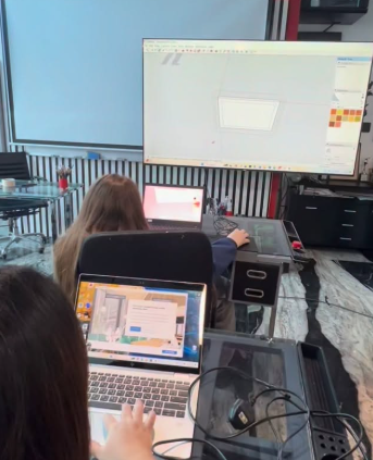 Interior design student project at Designers Collective Institute Dubai